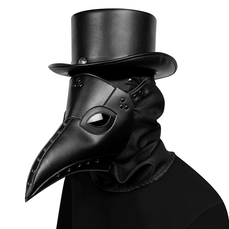 (image for) Steampunk Plague Doctor Hooked Beak Mask
