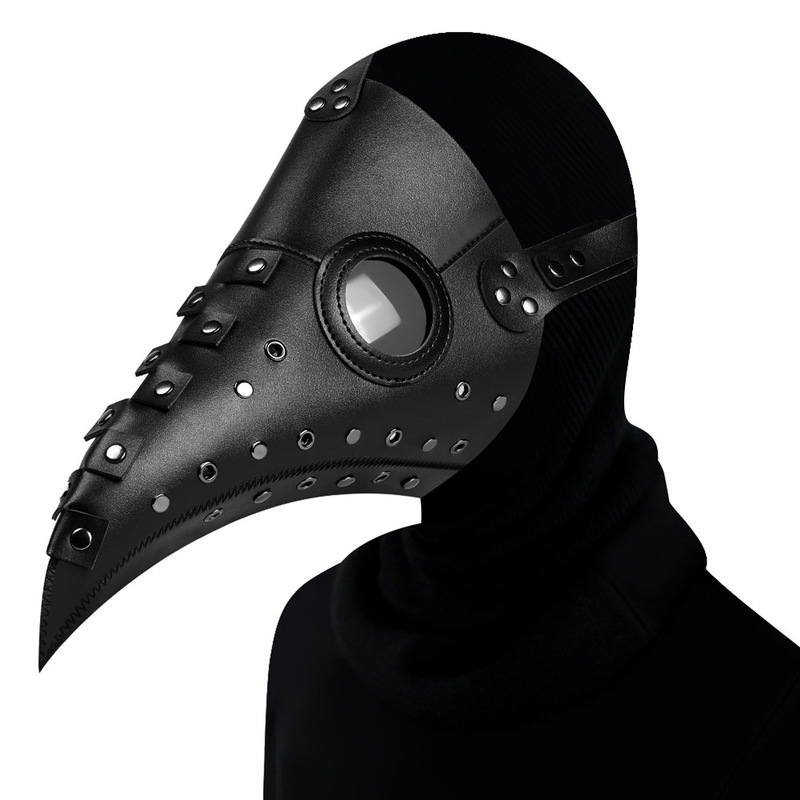 (image for) Steampunk Nailed Long Beak Cosplay Mask
