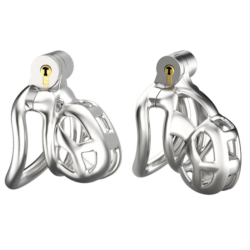 (image for) Cobra Metal Chastity Cock Cage - Bend