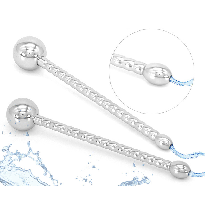 (image for) Metal Ball Urethral Catheter
