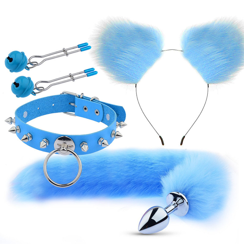 (image for) Love Kitty Bondage Kit - Rivet Collar