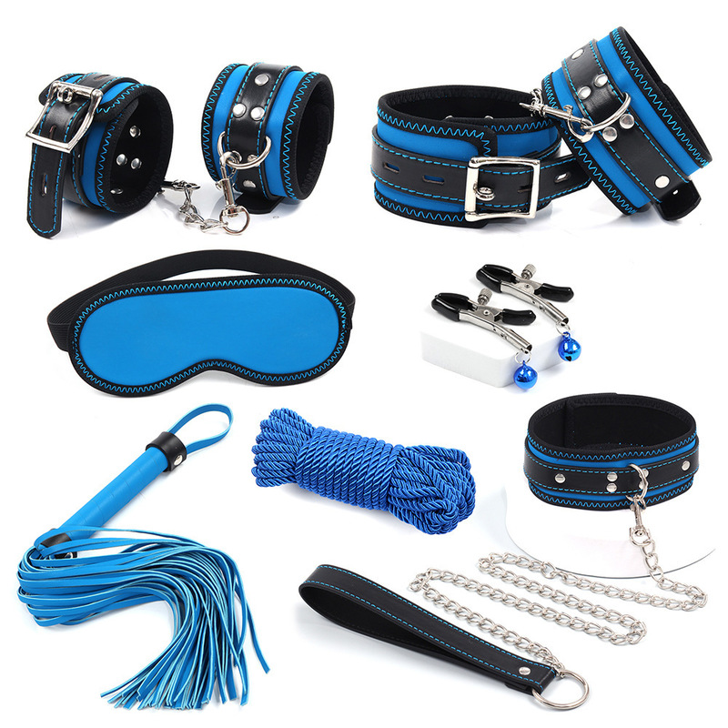 (image for) Blue Bondage Kit 7-piece Set