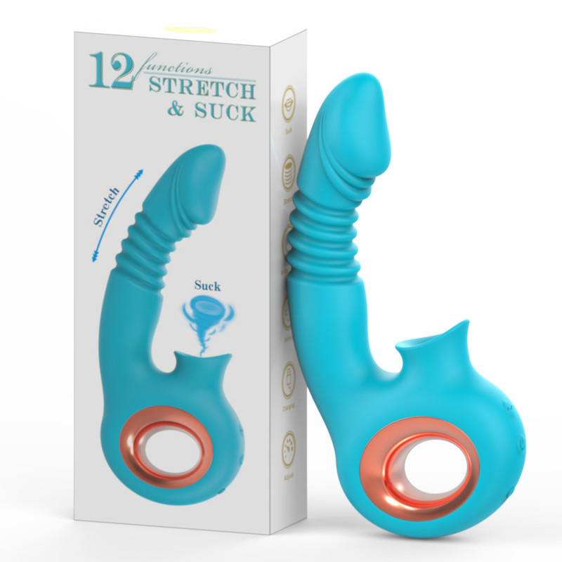 (image for) Snail Thrusting & Sucking Vibrator