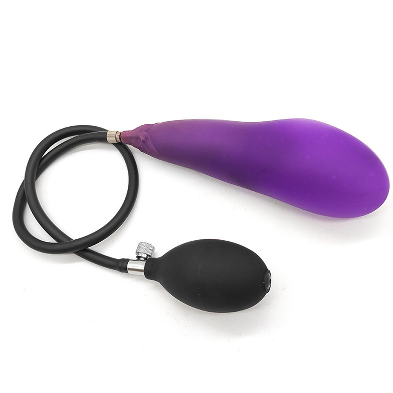 (image for) Inflatable Eggplant Butt Plug