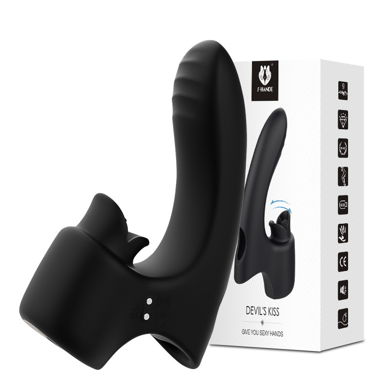 (image for) Devil\'s kiss Licking Finger Vibrator