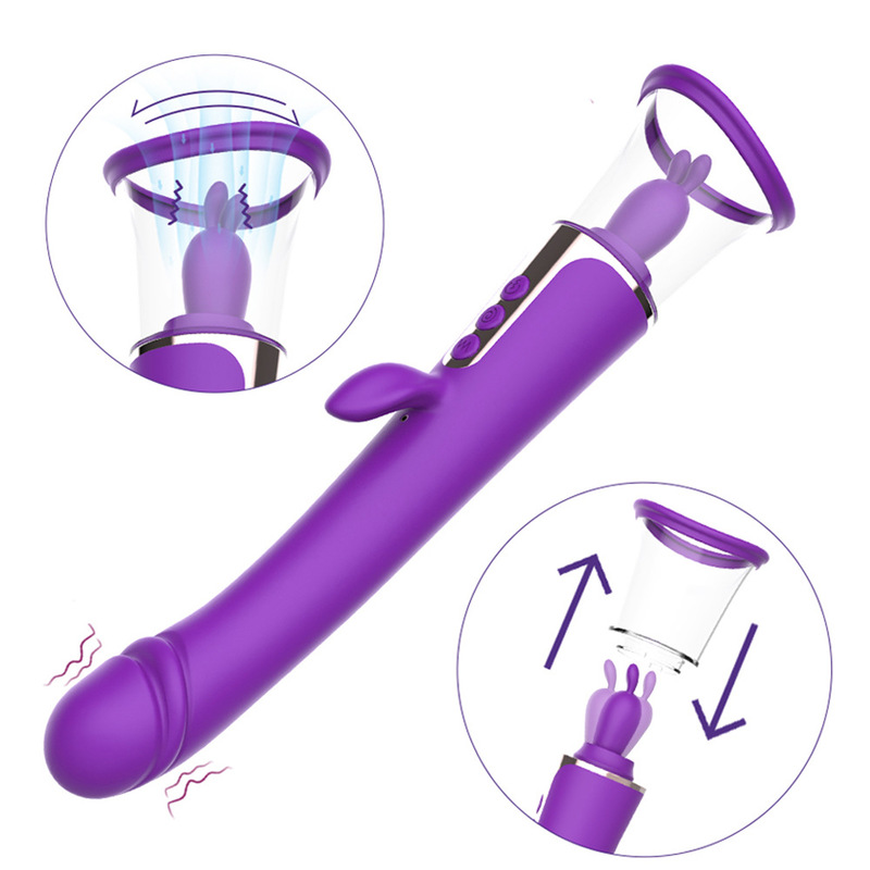 (image for) Esther Double Head Suction Dildo