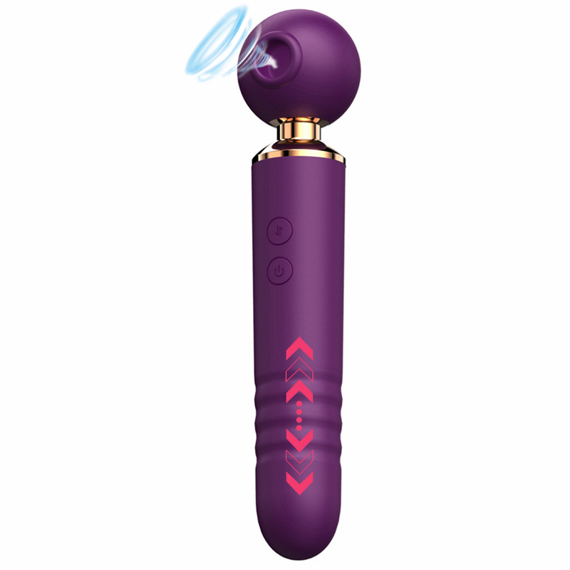 Budding Sucking & Thrusting Vibrator