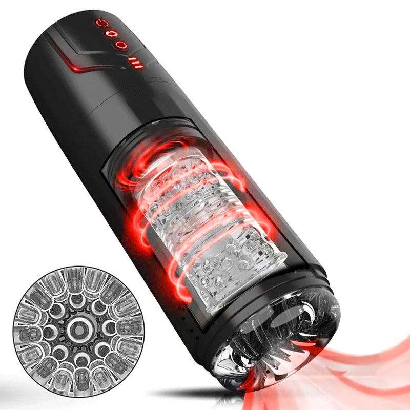 (image for) Male Masturbator with Suction & Rotation