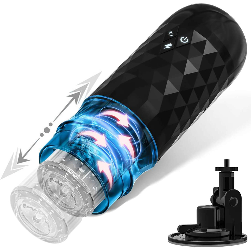 (image for) Realistic Textured Automatic Masturbation cup