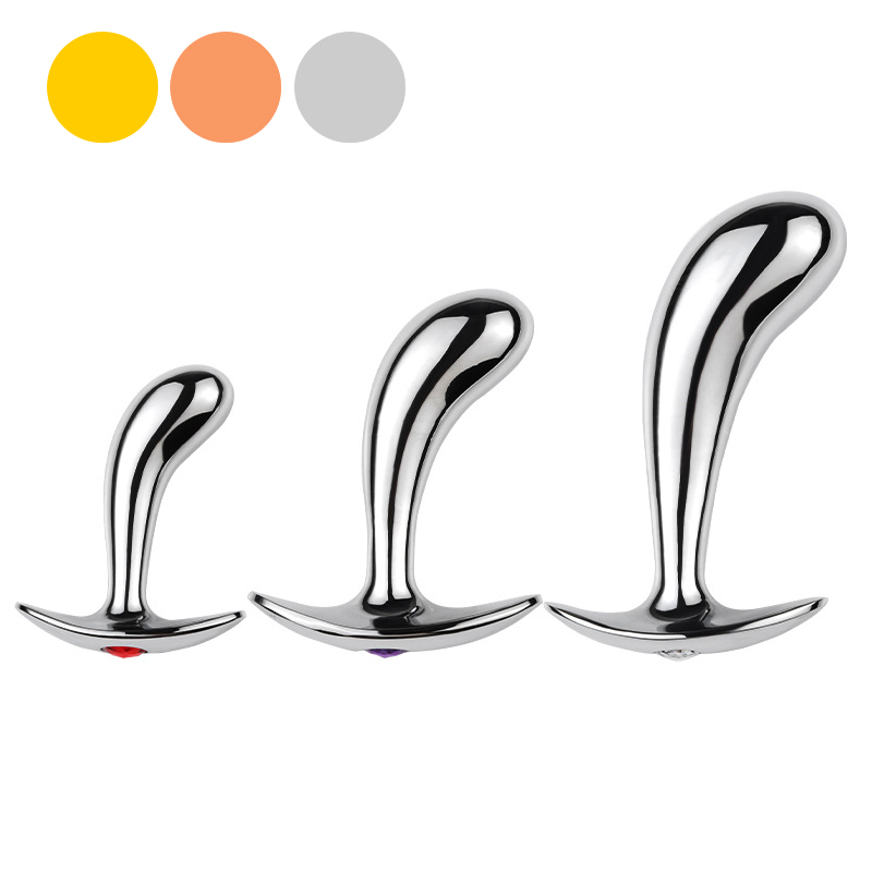 (image for) Flared Base Metal Prostate Massage