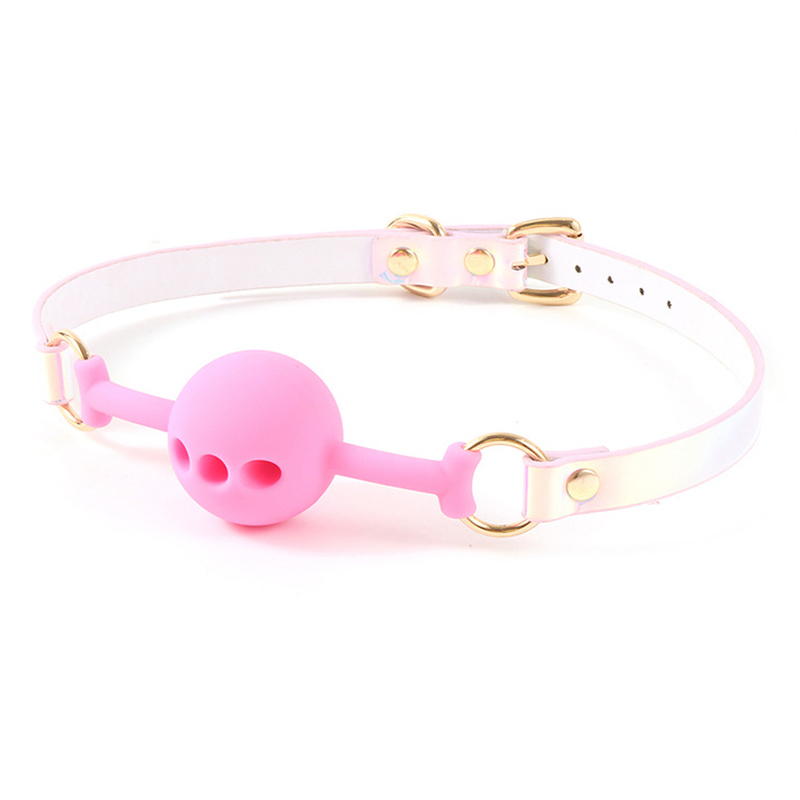 (image for) Silicone Ball Gag with Holes