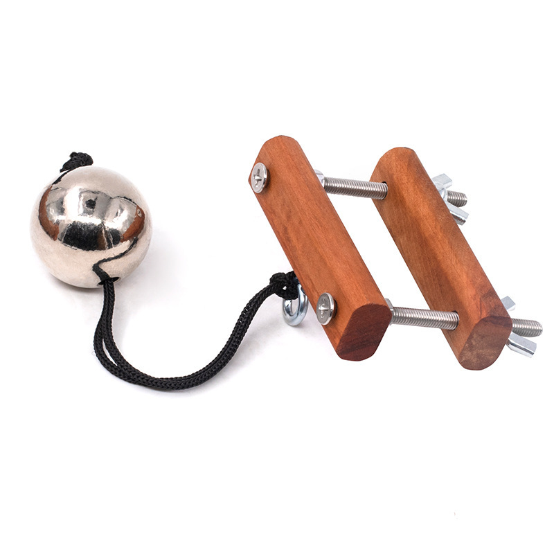 (image for) Wooden CBT Device Scrotum Crusher