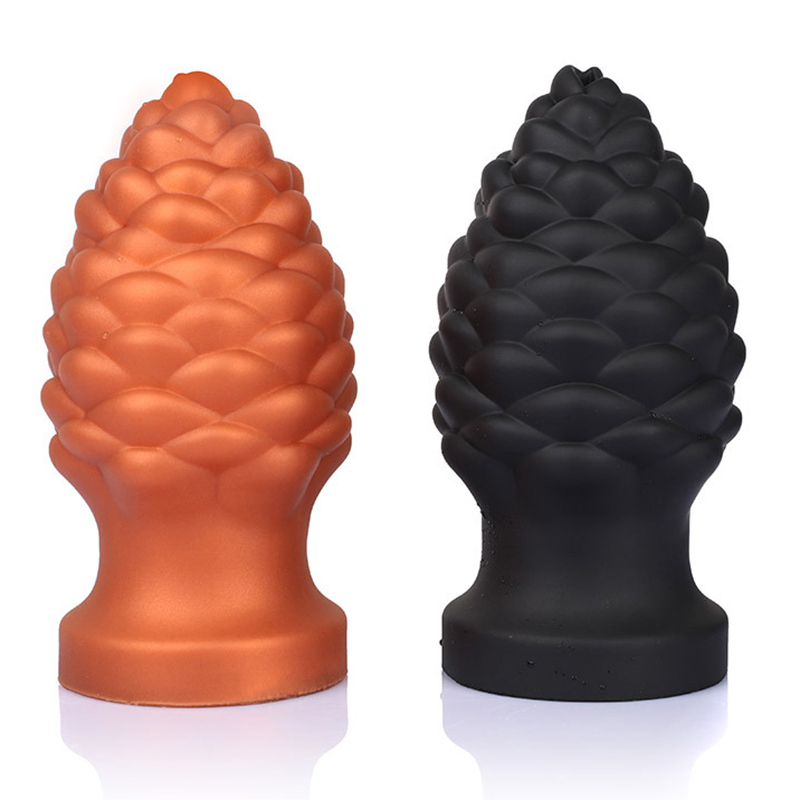 Pine Cone Short Silicone Butt Plug