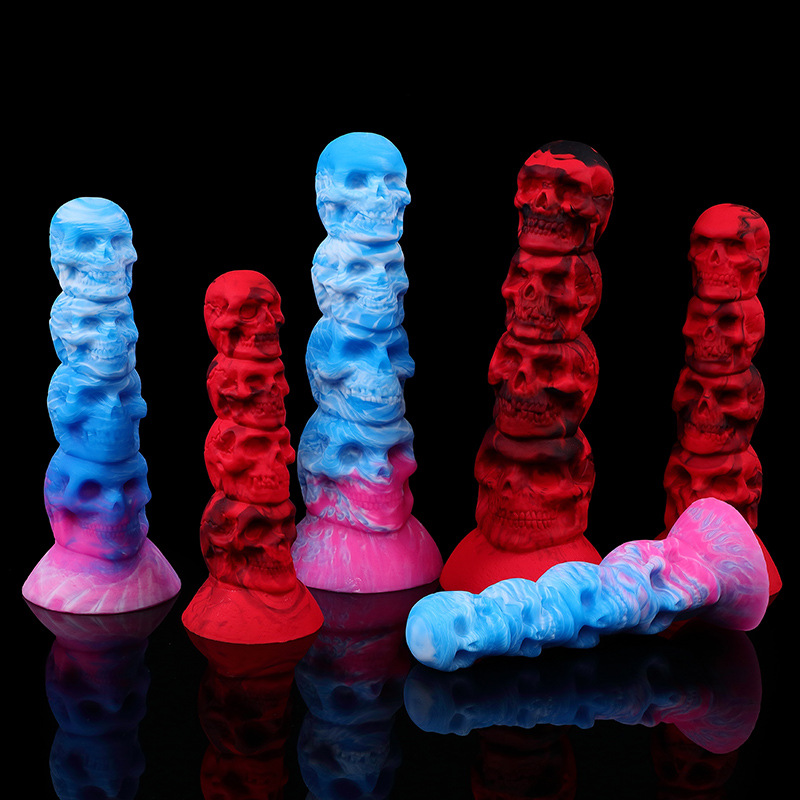 (image for) Spooky Scary Skeletons Anal Beads