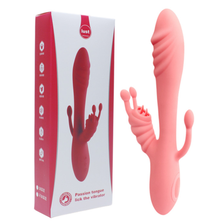 (image for) Tongue Licking 3-in-1 Rabbit Vibrator