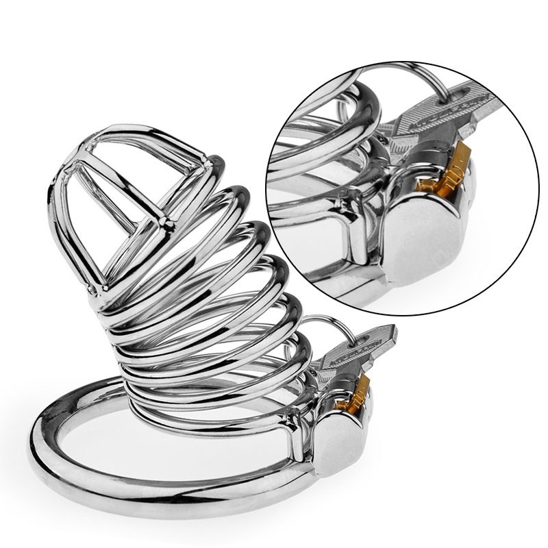 (image for) Male Chastity Bird Cage - Hide Lock