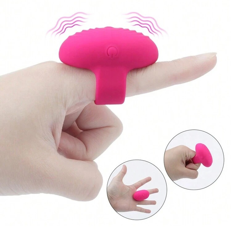 (image for) Silicone Vibrating Finger Ring