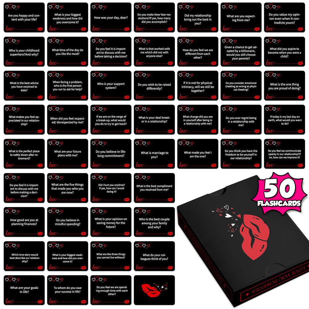 Couple Talk Sex Card Game