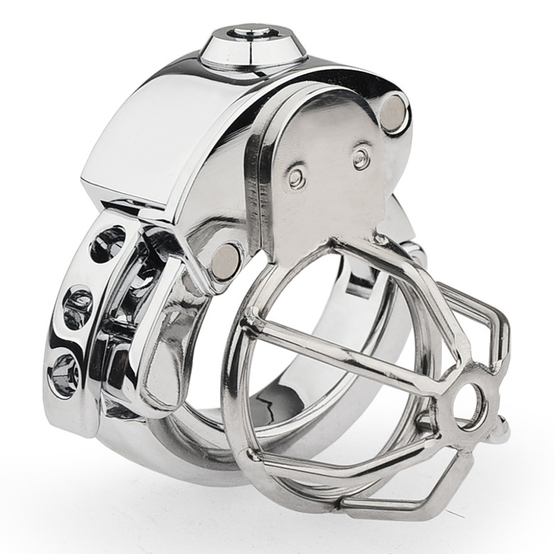 (image for) Penis Bondage CB Chastity Lock - Adjustable Ring
