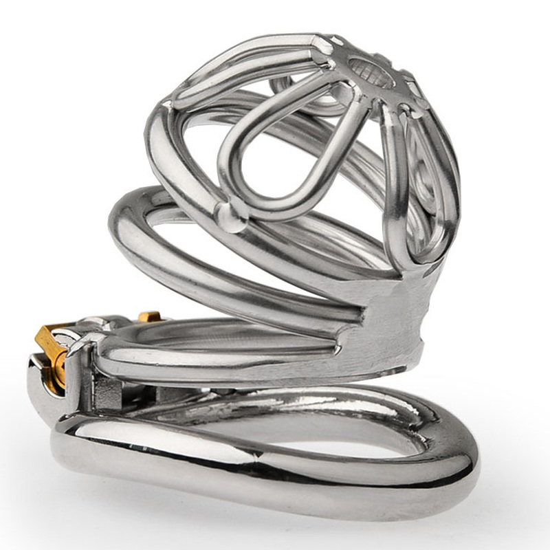 (image for) Petal Metal Chastity Cage - L