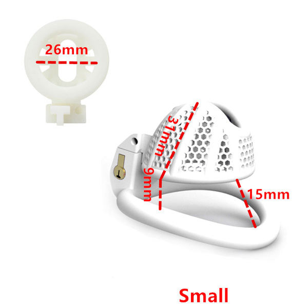 (image for) Honeycomb Mesh Lightweight Cock Cage - Mini