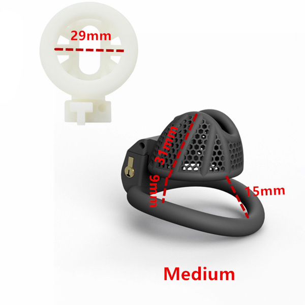 (image for) Honeycomb Mesh Lightweight Cock Cage - Mini