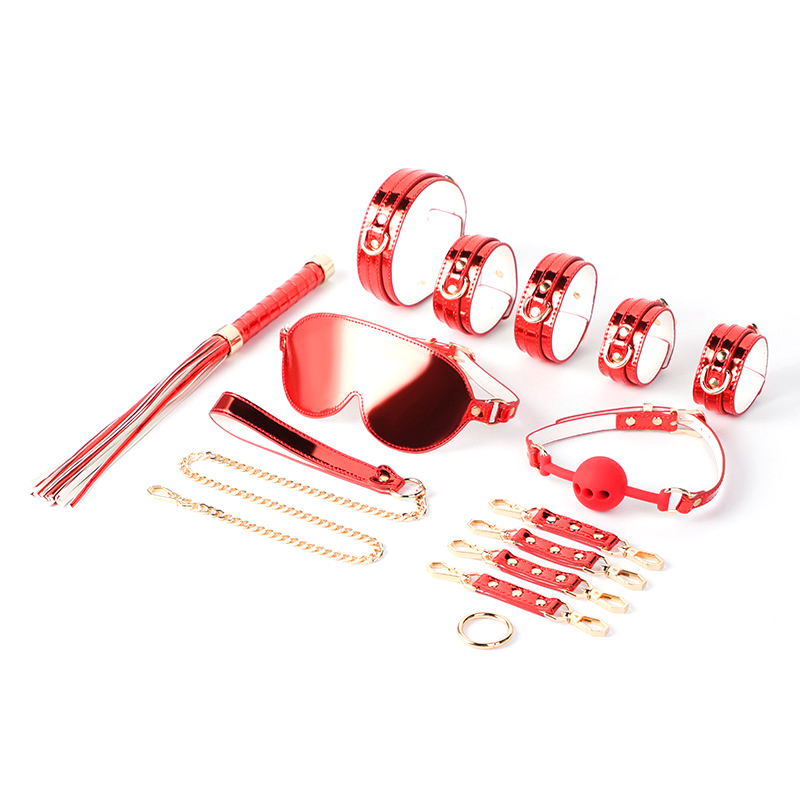 Leather 3D Laser Bondage Set