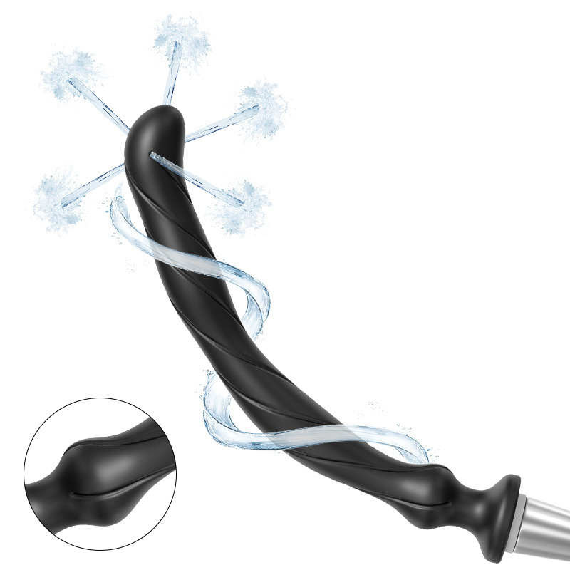 (image for) Hollow Bent Head Enema System