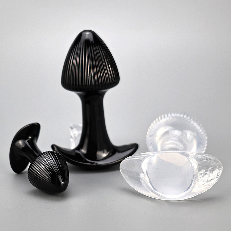 (image for) Mushroom Head TPE Anal Plug Kit