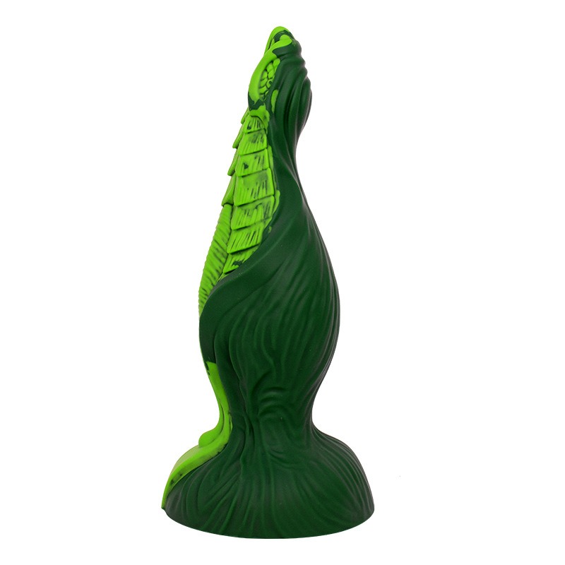 (image for) Green Fantasy Silicone Butt Plug