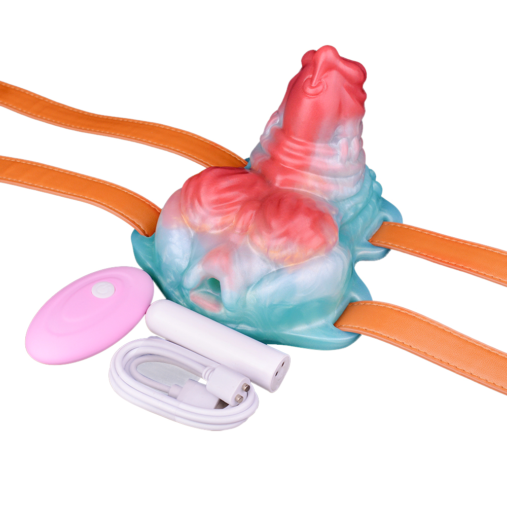 Luminous Dragon Dildo Sex Grinder - B
