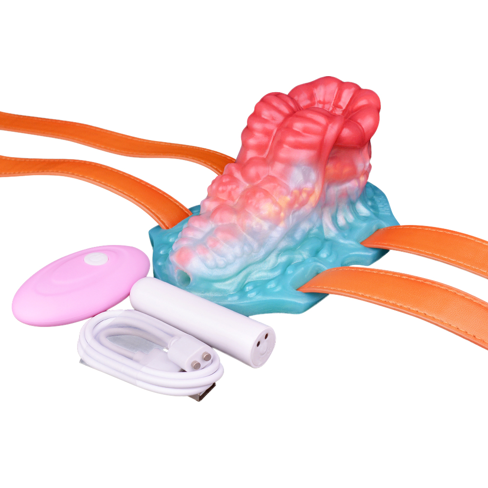 Luminous Dragon Dildo Sex Grinder - C
