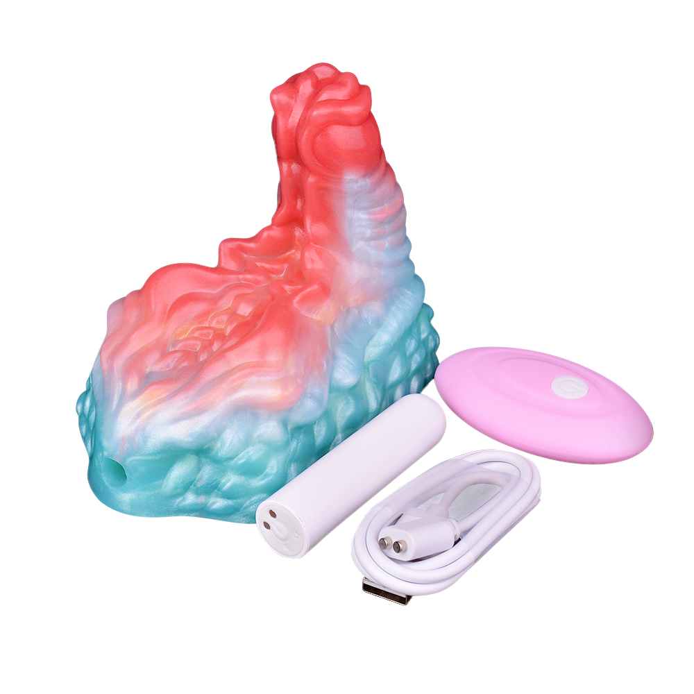 Luminous Dragon Dildo Sex Grinder - D