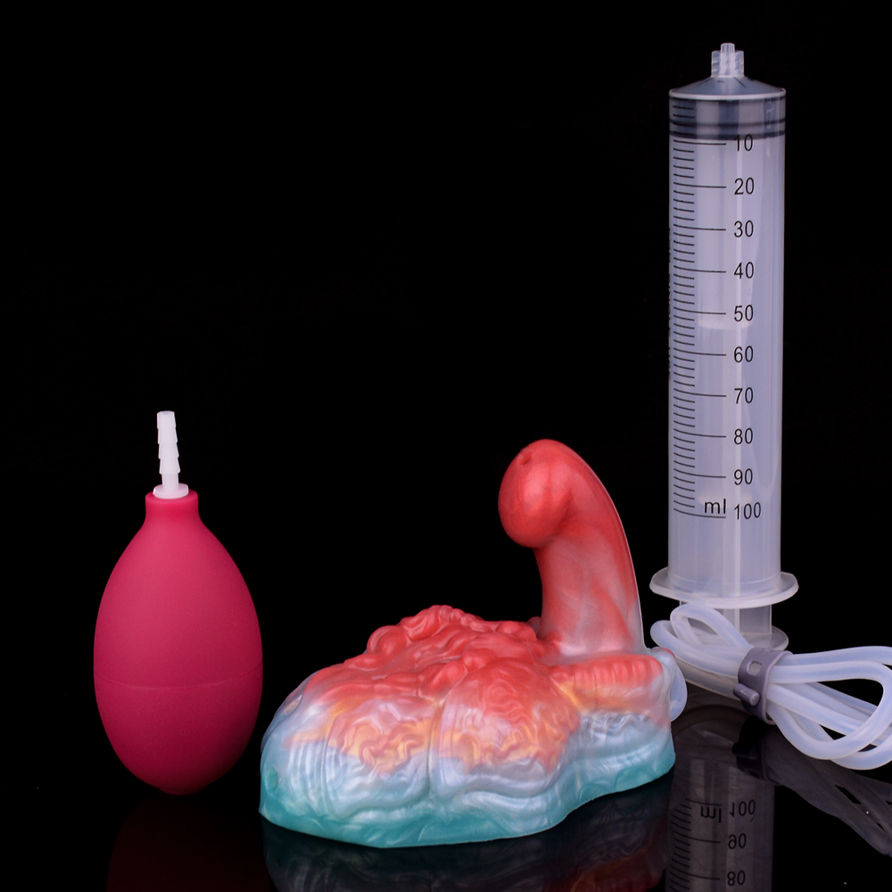 Luminous Squirting Dragon Dildo Sex Grinder - G