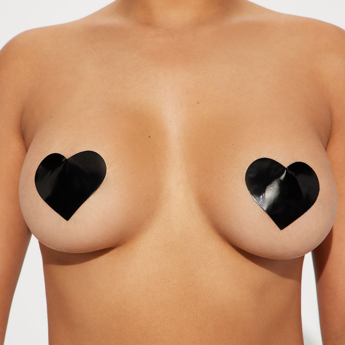 Wild Love Vinyl Heart Nipple Cover Pasties