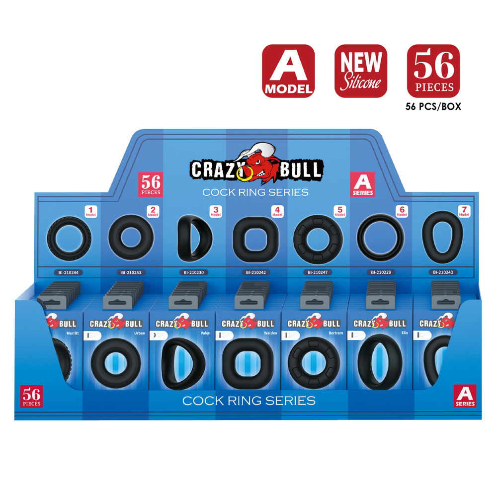 56pcs Pack Cock Ring Series