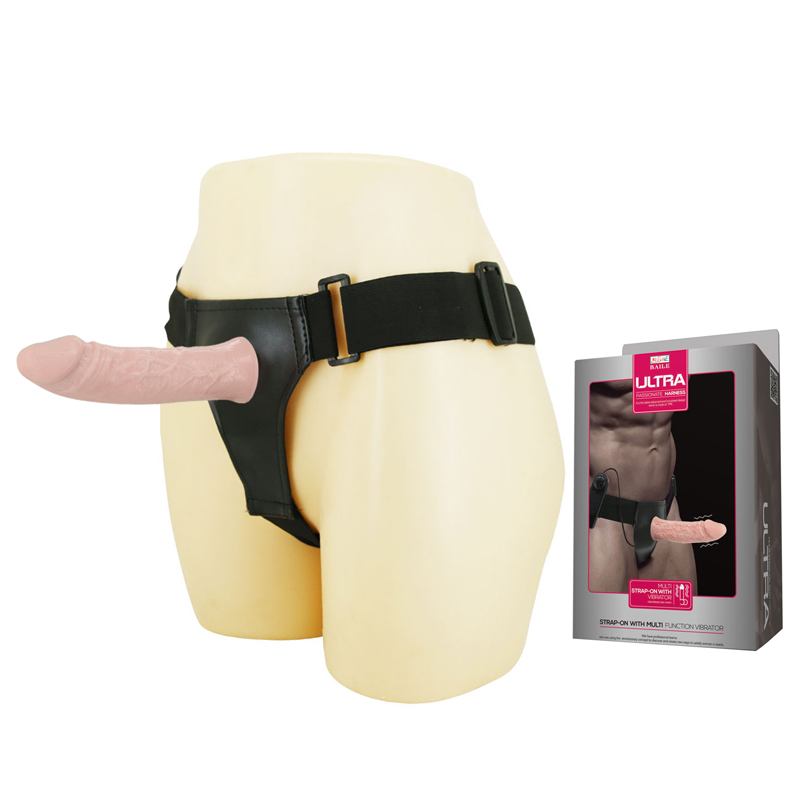 (image for) Vibration Hollow Dildo Strap On