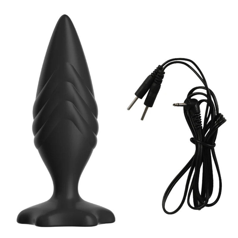 (image for) Electric Shock Thread Anal Butt Plug