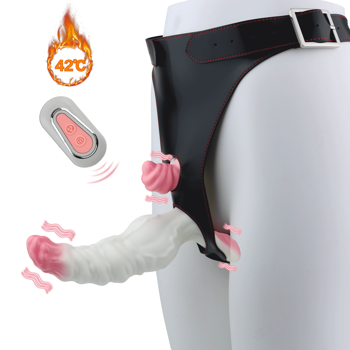 Vibrating intimate Toy for Two Women