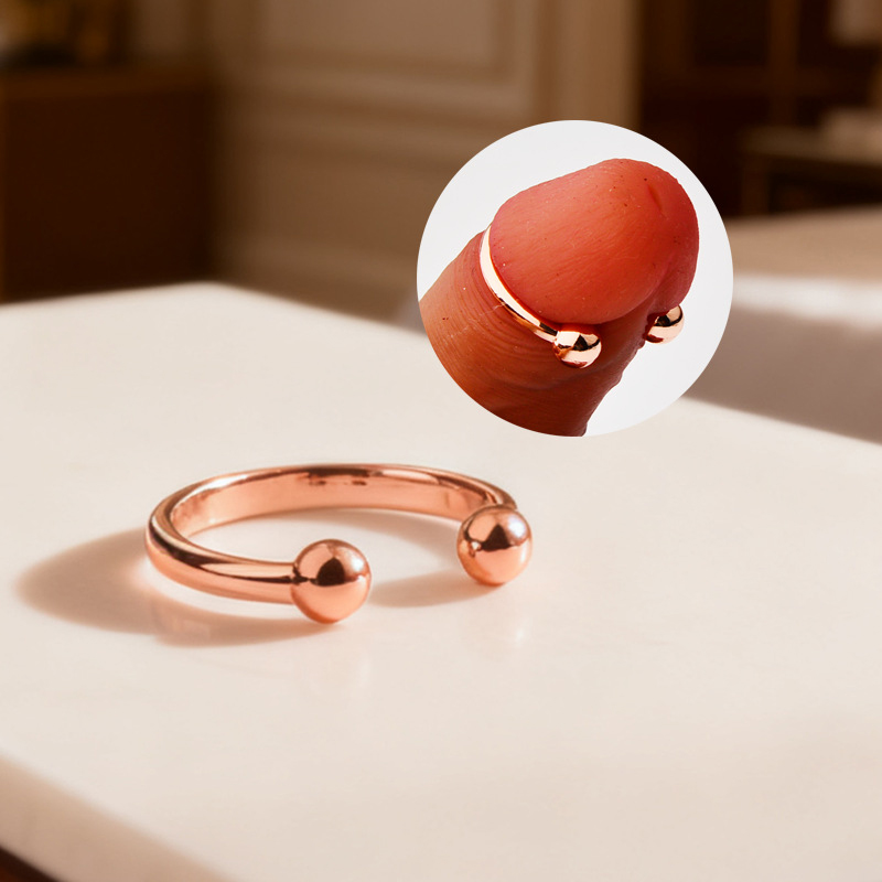 (image for) Colorful Pressure Point Beaded Glans Ring