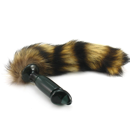(image for) Fetish Glass Anal Butt With Tail
