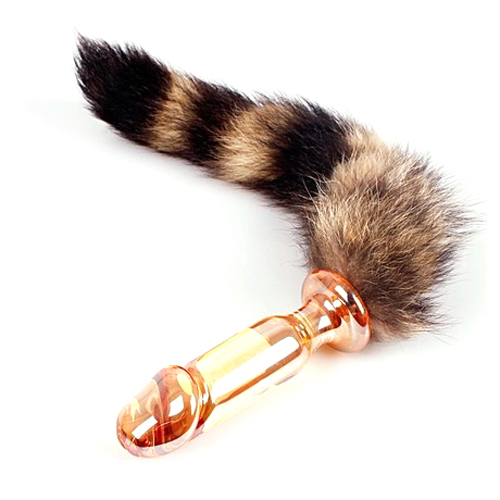 (image for) Fetish Glass Anal Butt With Tail