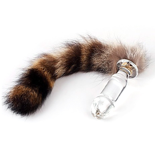 (image for) Fetish Glass Anal Butt With Tail
