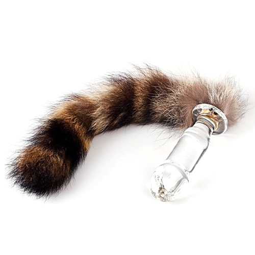 (image for) Fetish Glass Anal Butt With Tail