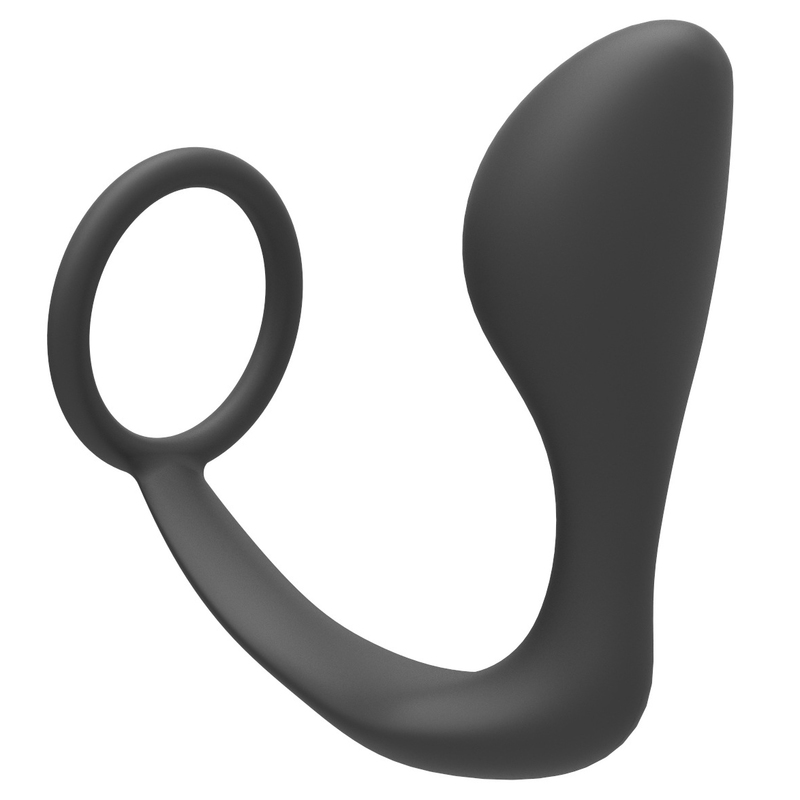 (image for) Cock Ring With Prostate Stimulation Plug