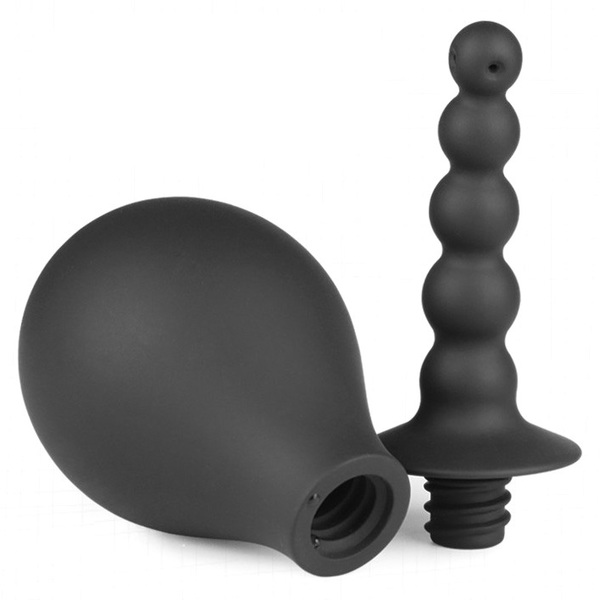 (image for) Silicone Douche – Rippled Tail Cleaners