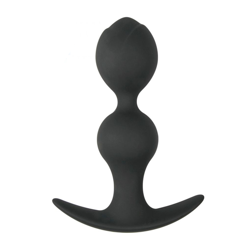 (image for) Silicone Anal 2 Balls Plug