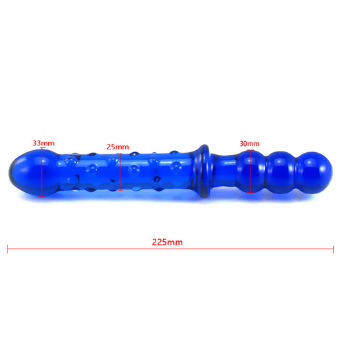 (image for) Double Head Glass Butt Plug