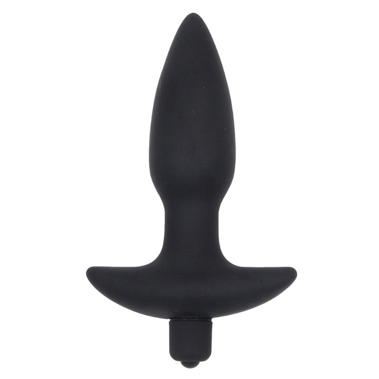 (image for) Silicone 10 Mode Vibrating Butt Plug