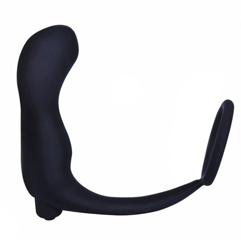 (image for) Vibrating Anal Plug with Cockring Ring